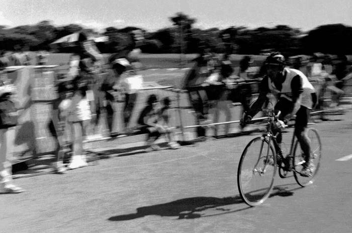           El corredor ciclista Godot en el Tour de Francia
